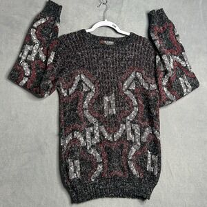 Vintage Scandia Classic Long Sleeve Pullover Sweater Adult Size M